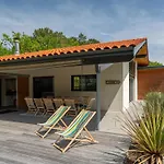 Contemporaine 14 Pers. Avec Piscine Chauffee Et Jardin - Dune Du Pyla Et Plages A Proximite - Fr-1-319-512