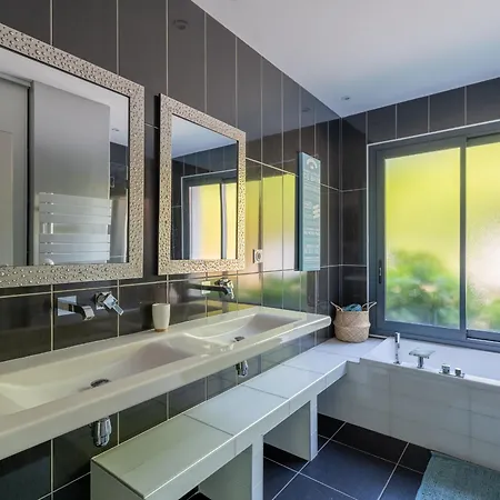 Villa Contemporaine 14 Pers. Avec Piscine Chauffee Et Jardin - Dune Du Pyla Et Plages A Proximite - Fr-1-319-512