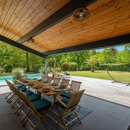 فيلة Contemporaine 14 Pers. Avec Piscine Chauffee Et Jardin - Dune Du Pyla Et Plages A Proximite - Fr-1-319-512 بيسكاروس
