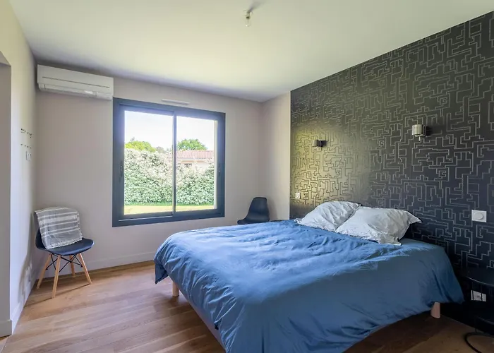 Contemporaine 14 Pers. Avec Piscine Chauffee Et Jardin - Dune Du Pyla Et Plages A Proximite - Fr-1-319-512 빌라 비스카로세