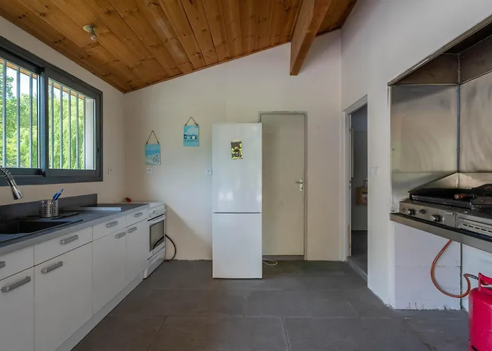 Contemporaine 14 Pers. Avec Piscine Chauffee Et Jardin - Dune Du Pyla Et Plages A Proximite - Fr-1-319-512 비스카로세