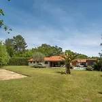 Contemporaine 14 Pers. Avec Piscine Chauffee Et Jardin - Dune Du Pyla Et Plages A Proximite - Fr-1-319-512 비스카로세