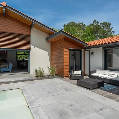 Vila Contemporaine 14 Pers. Avec Piscine Chauffee Et Jardin - Dune Du Pyla Et Plages A Proximite - Fr-1-319-512 *