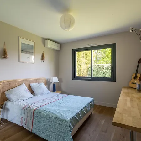 Contemporaine 14 Pers. Avec Piscine Chauffee Et Jardin - Dune Du Pyla Et Plages A Proximite - Fr-1-319-512 Vila Biscarrosse