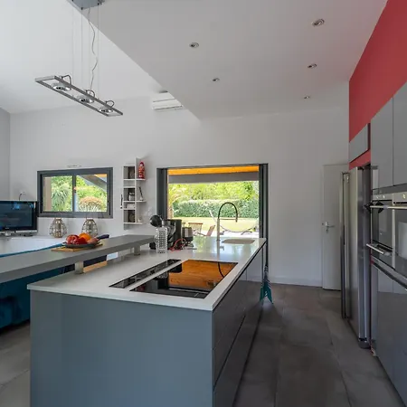 Vila Contemporaine 14 Pers. Avec Piscine Chauffee Et Jardin - Dune Du Pyla Et Plages A Proximite - Fr-1-319-512 *