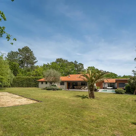 Contemporaine 14 Pers. Avec Piscine Chauffee Et Jardin - Dune Du Pyla Et Plages A Proximite - Fr-1-319-512 Biscarrosse